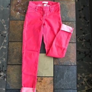 Reddish/Pink Jeggings